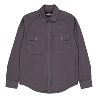 Dyed Canvas Skyler Shirt 9325 Charcoal Grey