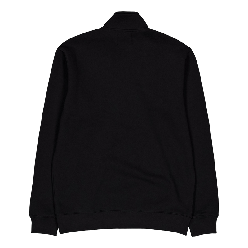 Standard Half Zip Logo Sweat 1 Black
