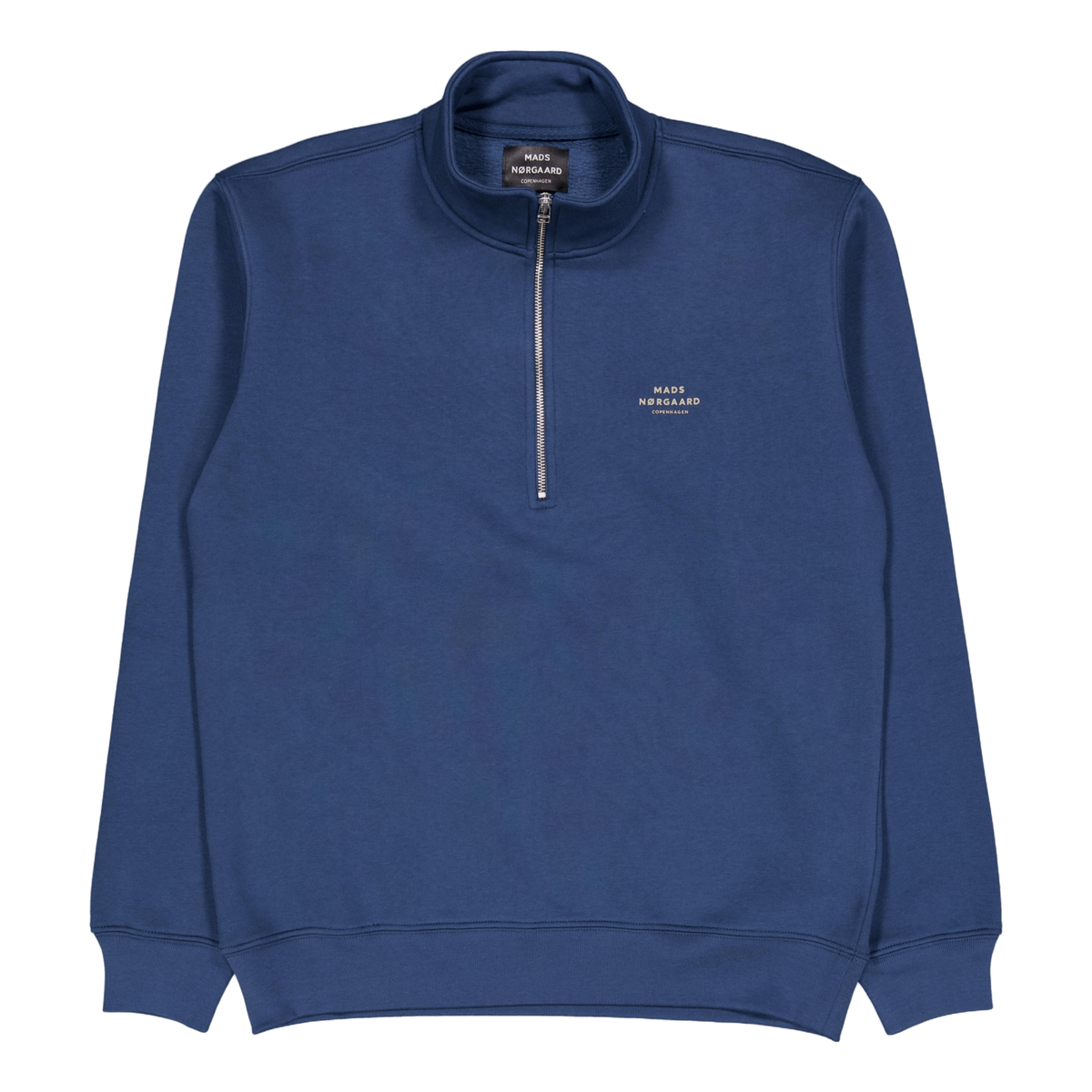 Standard Half Zip Logo Sweat 8045 Midnight Navy