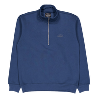 Standard Half Zip Logo Sweat 8045 Midnight Navy