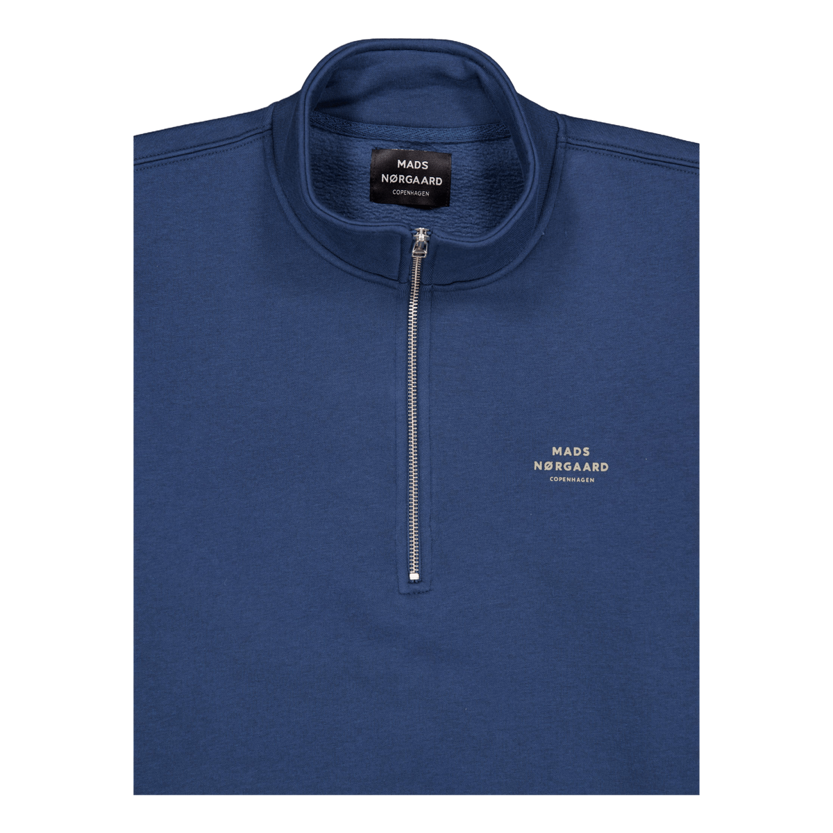 Standard Half Zip Logo Sweat 8045 Midnight Navy