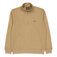 Standard Half Zip Logo Sweat 9321 Lead Gray