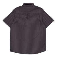 Textured Stripe Short Sleeve S W635 Gunmetal