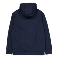 Loopback Embroidered Hoodie Z271 Dark Navy