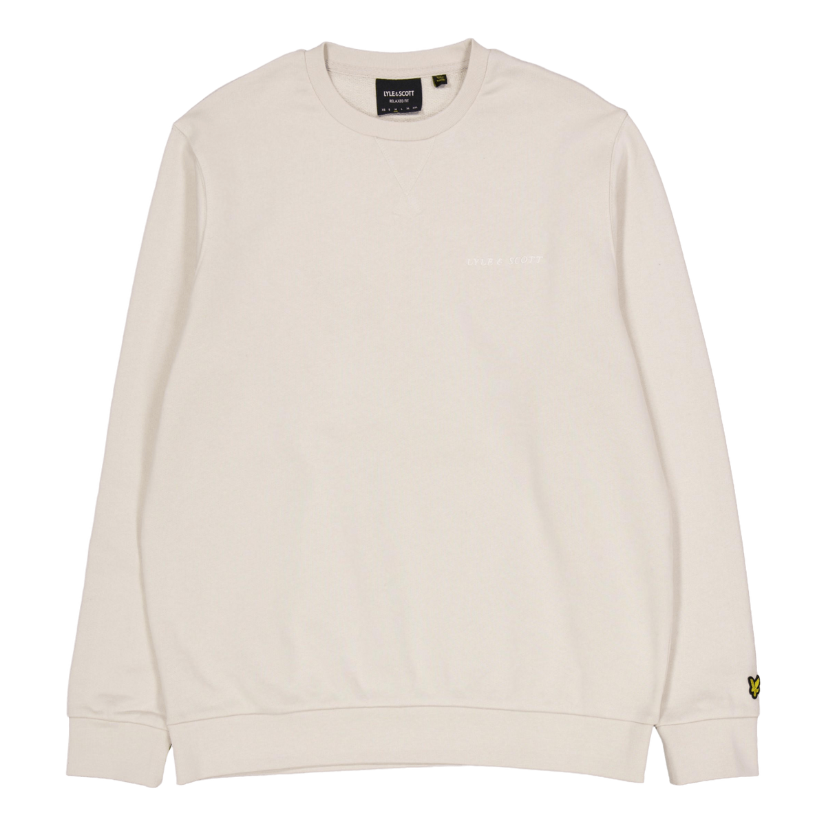 Loopback Embroidered Crew Neck W870 Cove