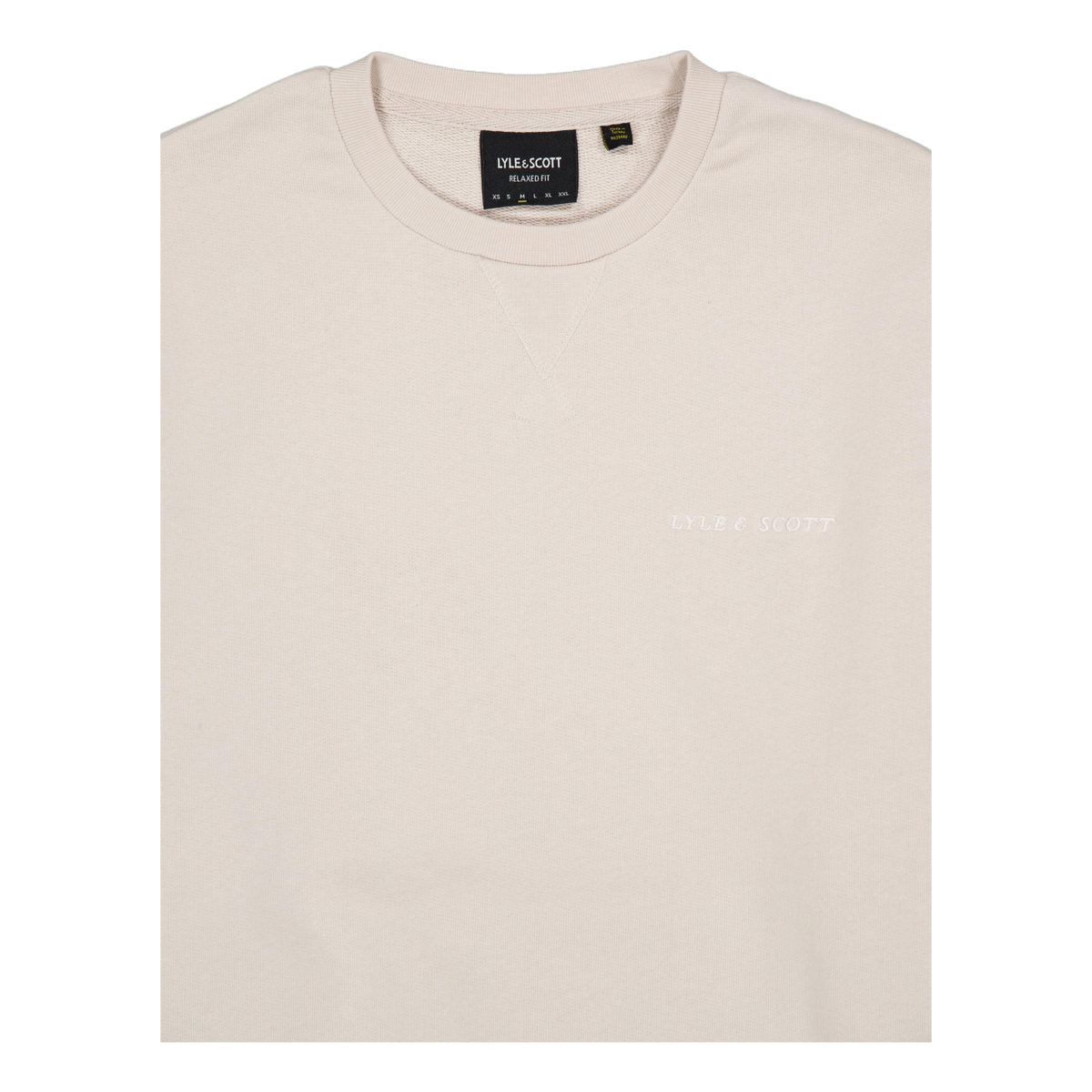 Loopback Embroidered Crew Neck W870 Cove