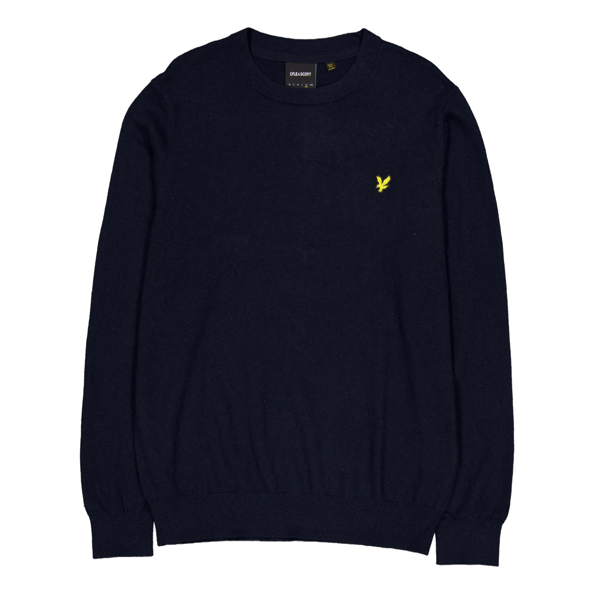 Cotton Merino Crew Neck Jumper Z271 Dark Navy