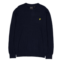 Cotton Merino Crew Neck Jumper Z271 Dark Navy