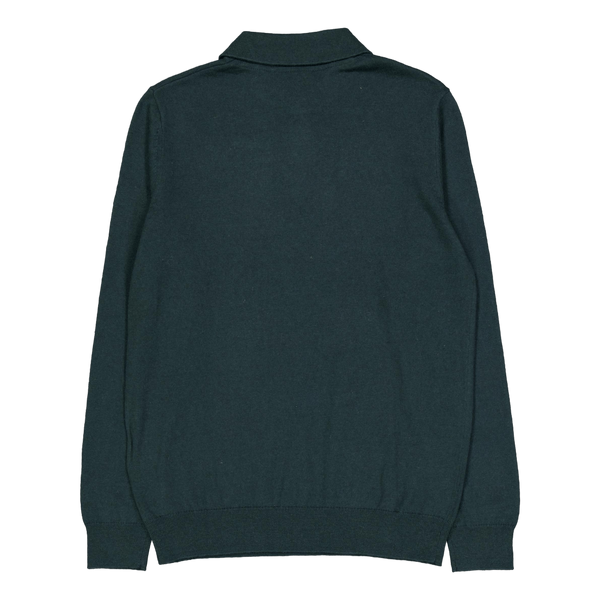 Cotton Merino Long Sleeve Knit X311 Argyle Teal