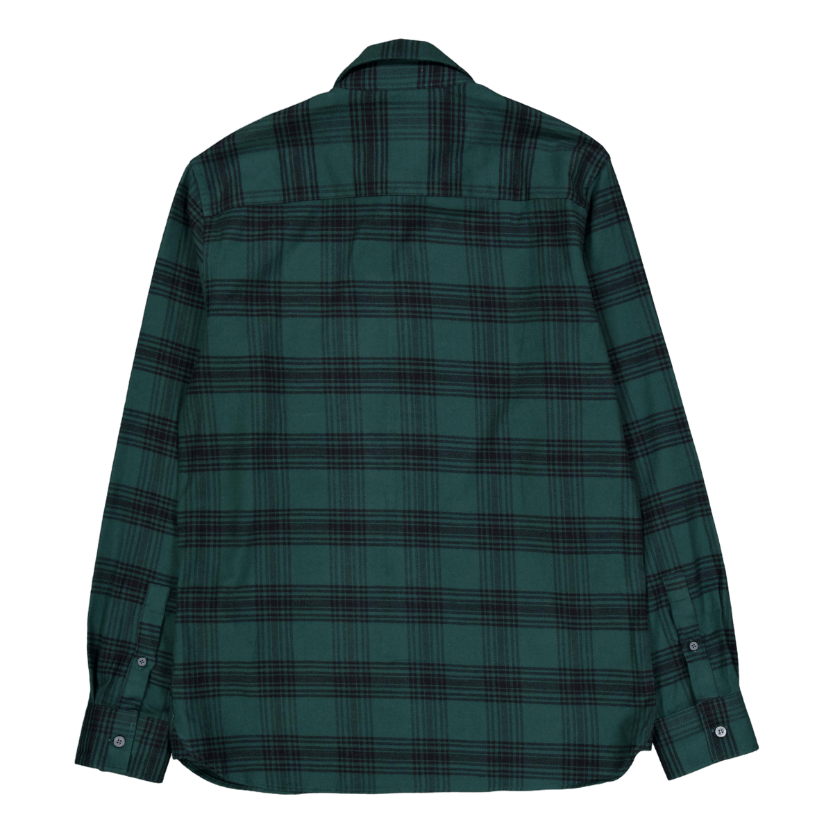 Tonal Check Flannel Shirt X328 Argyle Teal/ Jet Black