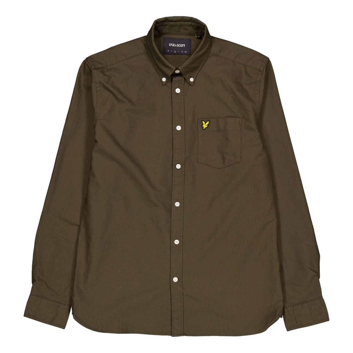 Plain Oxford Shirt W485 Olive