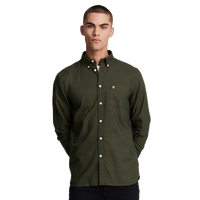 Plain Oxford Shirt W485 Olive