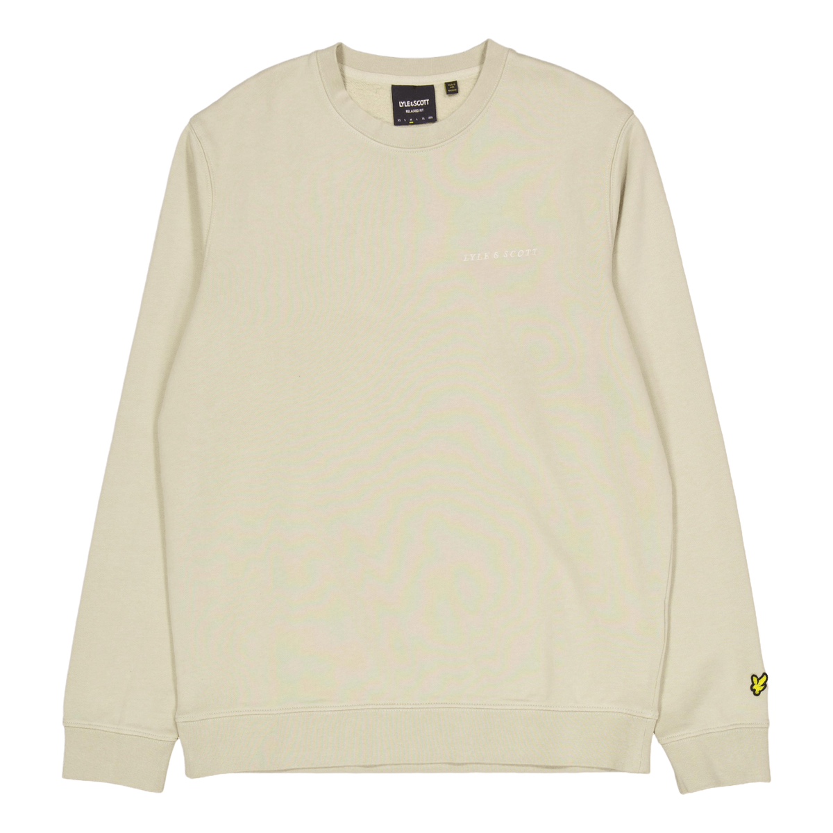 Embroidered Crew Neck Sweatshi X428 Dried Sage/ Cove