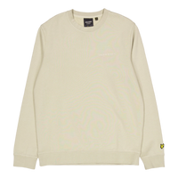 Embroidered Crew Neck Sweatshi X428 Dried Sage/ Cove