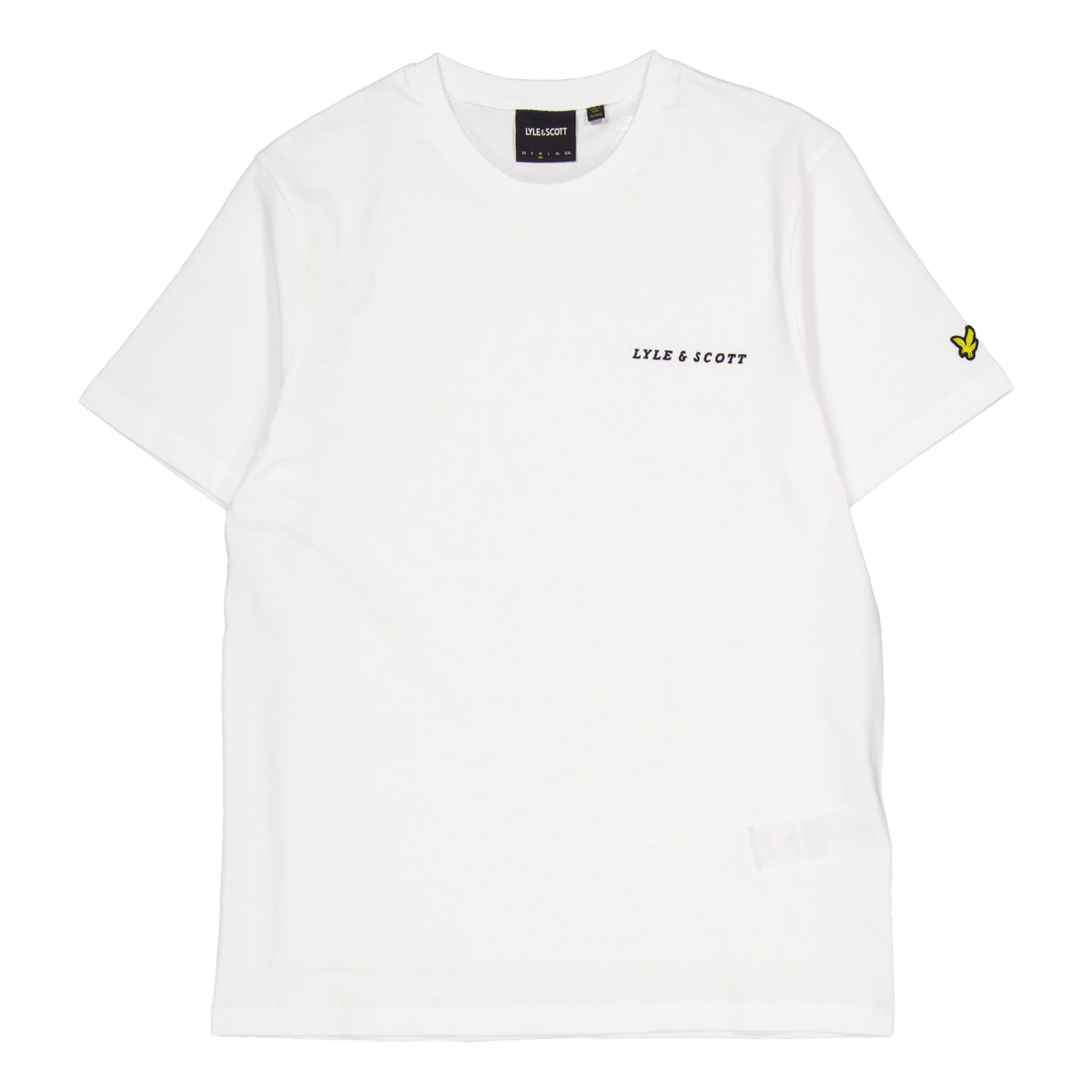 Embroidered T-shirt W104 White/ Jet Black