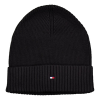 Th Flag Pima Cotton Beanie Black