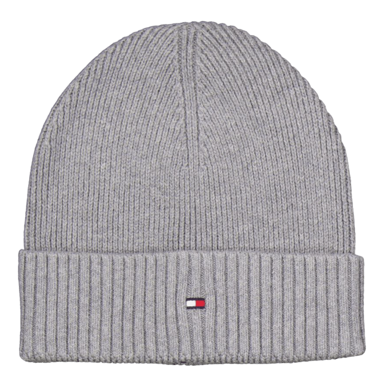 Th Flag Pima Cotton Beanie Grey