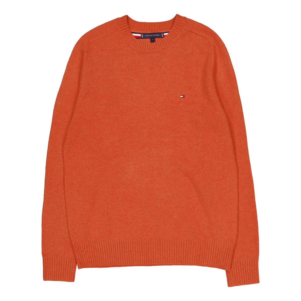 Lambswool Crew Neck Orange