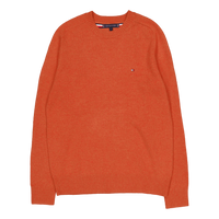 Lambswool Crew Neck Orange