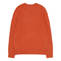 Lambswool Crew Neck Orange