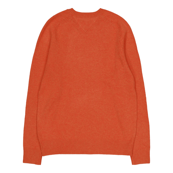 Lambswool Crew Neck Orange