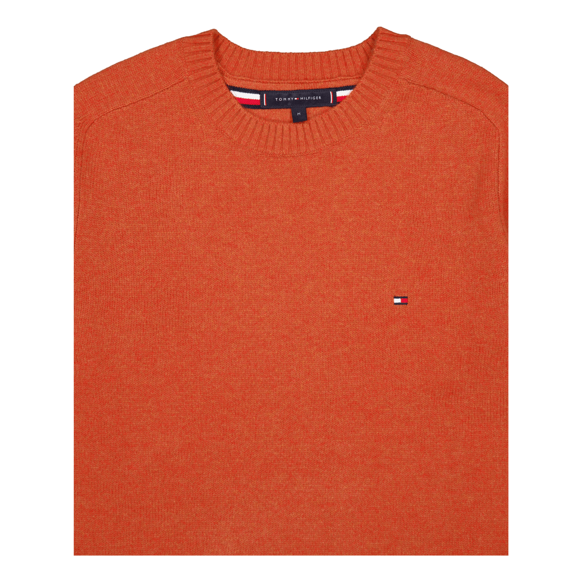 Lambswool Crew Neck Orange