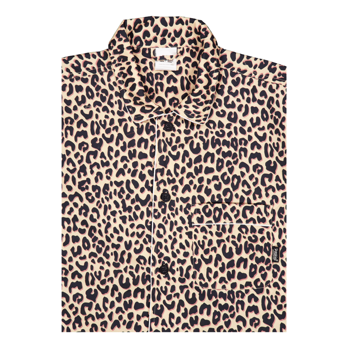 Leopard Pyjama Shirt 250 Beige