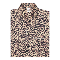 Leopard Pyjama Shirt 250 Beige