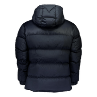 Mix Down Hooded Puffer Jacket