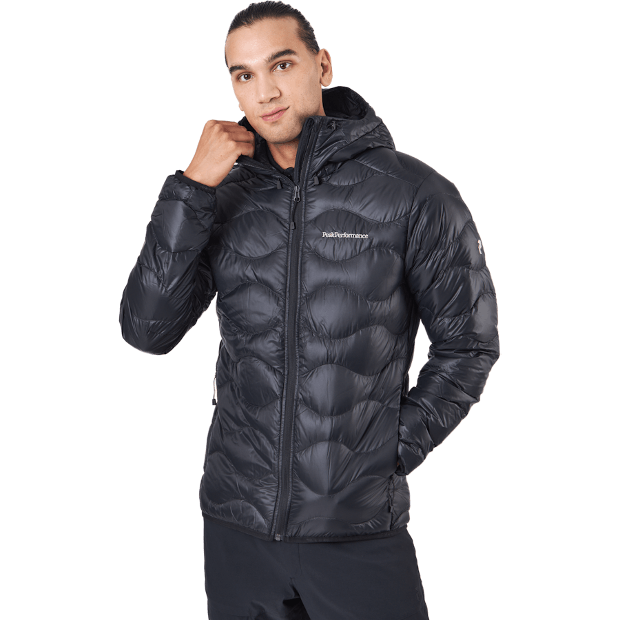 M Helium Down Hood Jacket Black