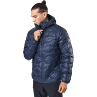 M Helium Down Hood Jacket Blue Shadow