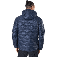 M Helium Down Hood Jacket Blue Shadow