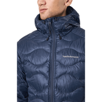 M Helium Down Hood Jacket Blue Shadow