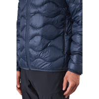 M Helium Down Hood Jacket Blue Shadow