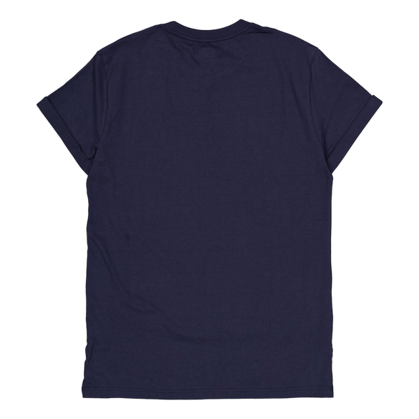 Roll-up Tee Navy Blue