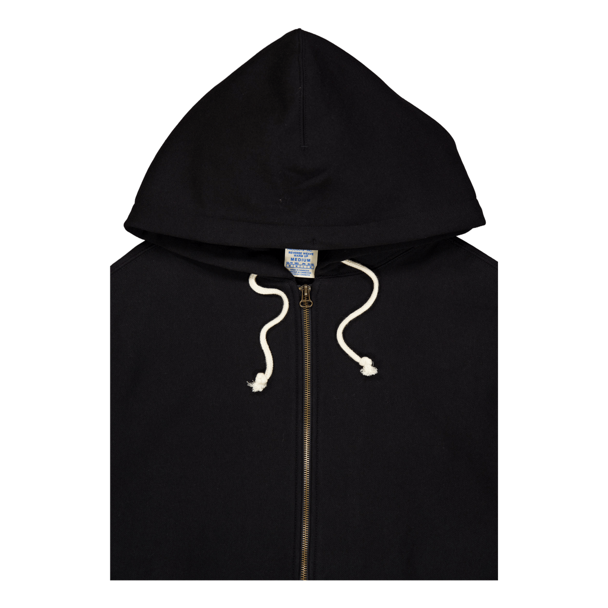 Hooded Full Zip Sweatshirt Black Beauty