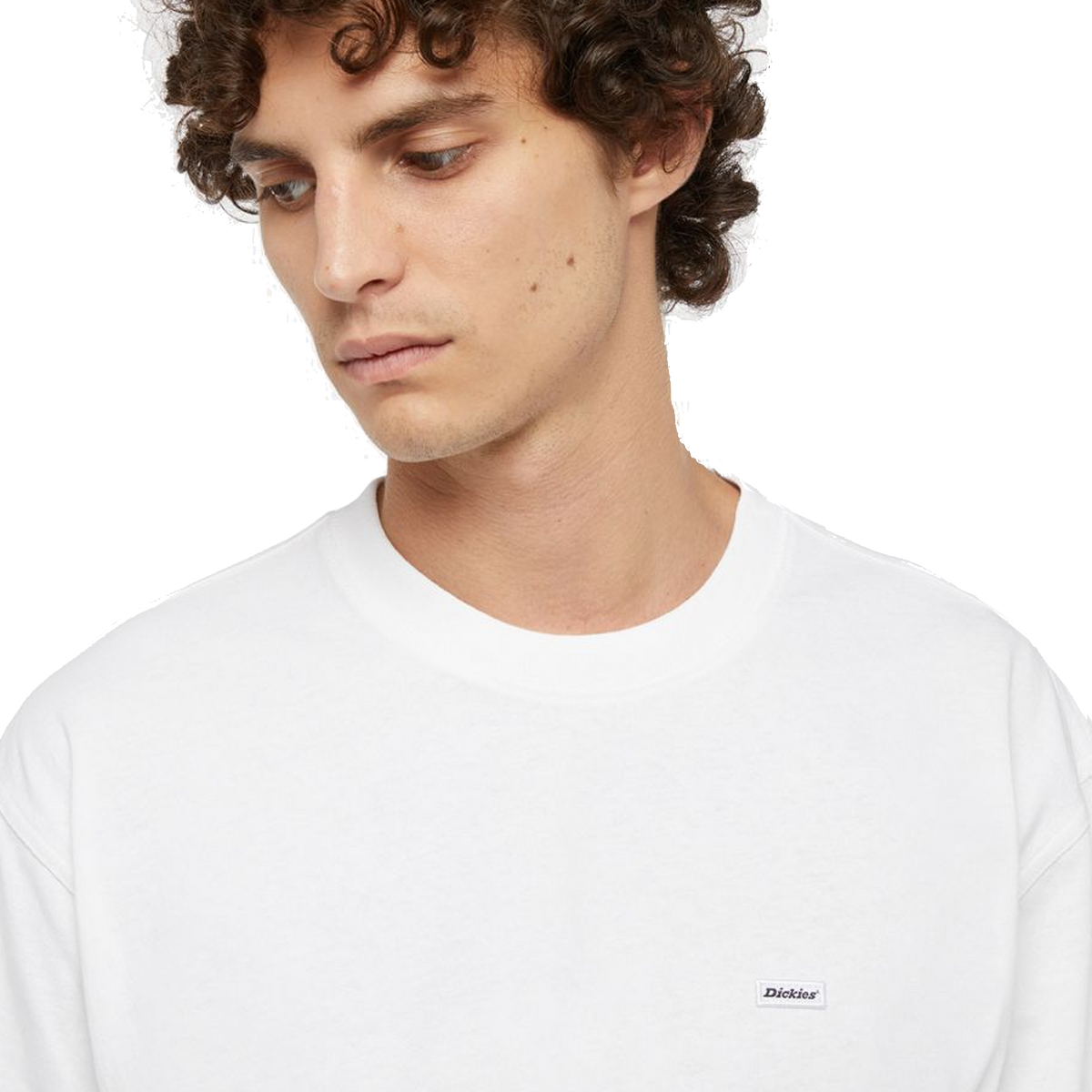 Clancy Heavyweight Tee Ss White