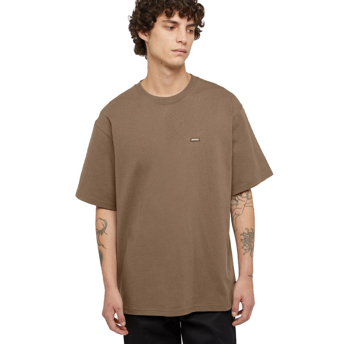 Clancy Heavyweight Tee Ss Mushroom