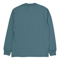 Clancy Heavyweight Tee Ls Lincoln Green