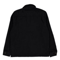 Wool Overshirt Black