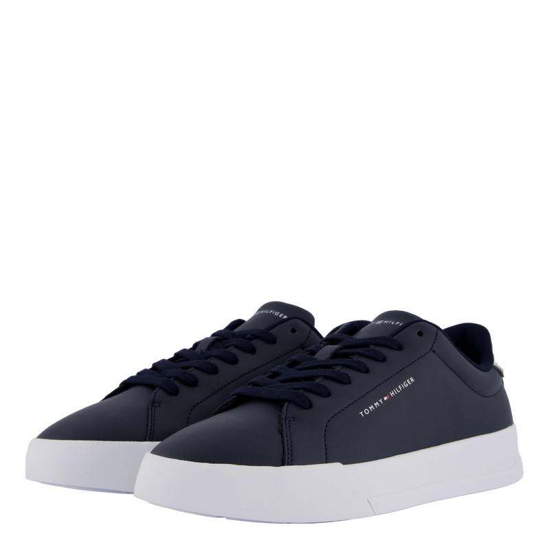 Contrast Heel Court Trainers