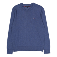 Essential Ssnl Cotton Crew Nec Blue