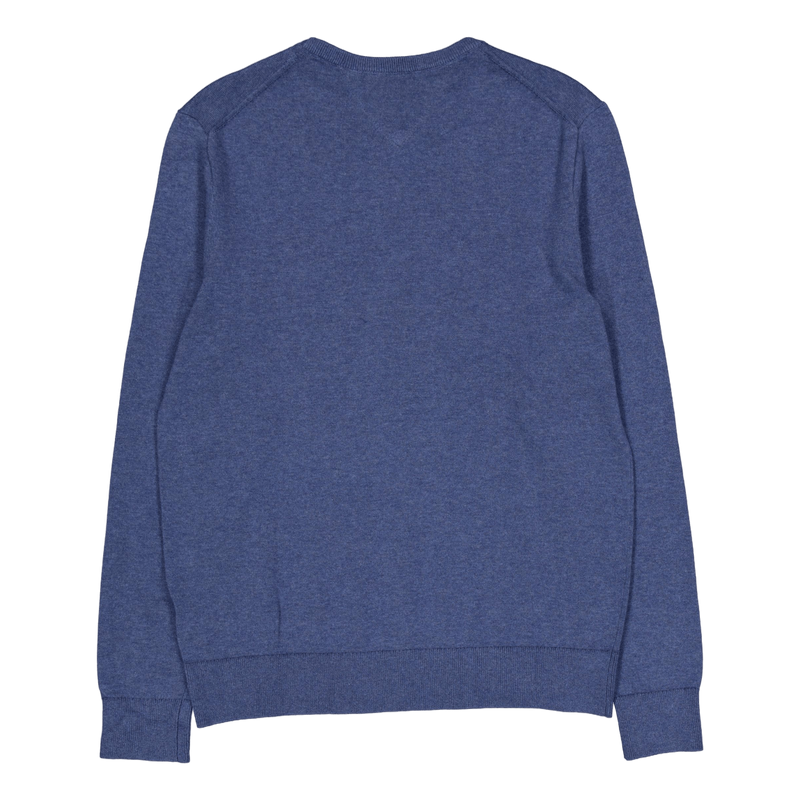 Essential Ssnl Cotton Crew Nec Blue