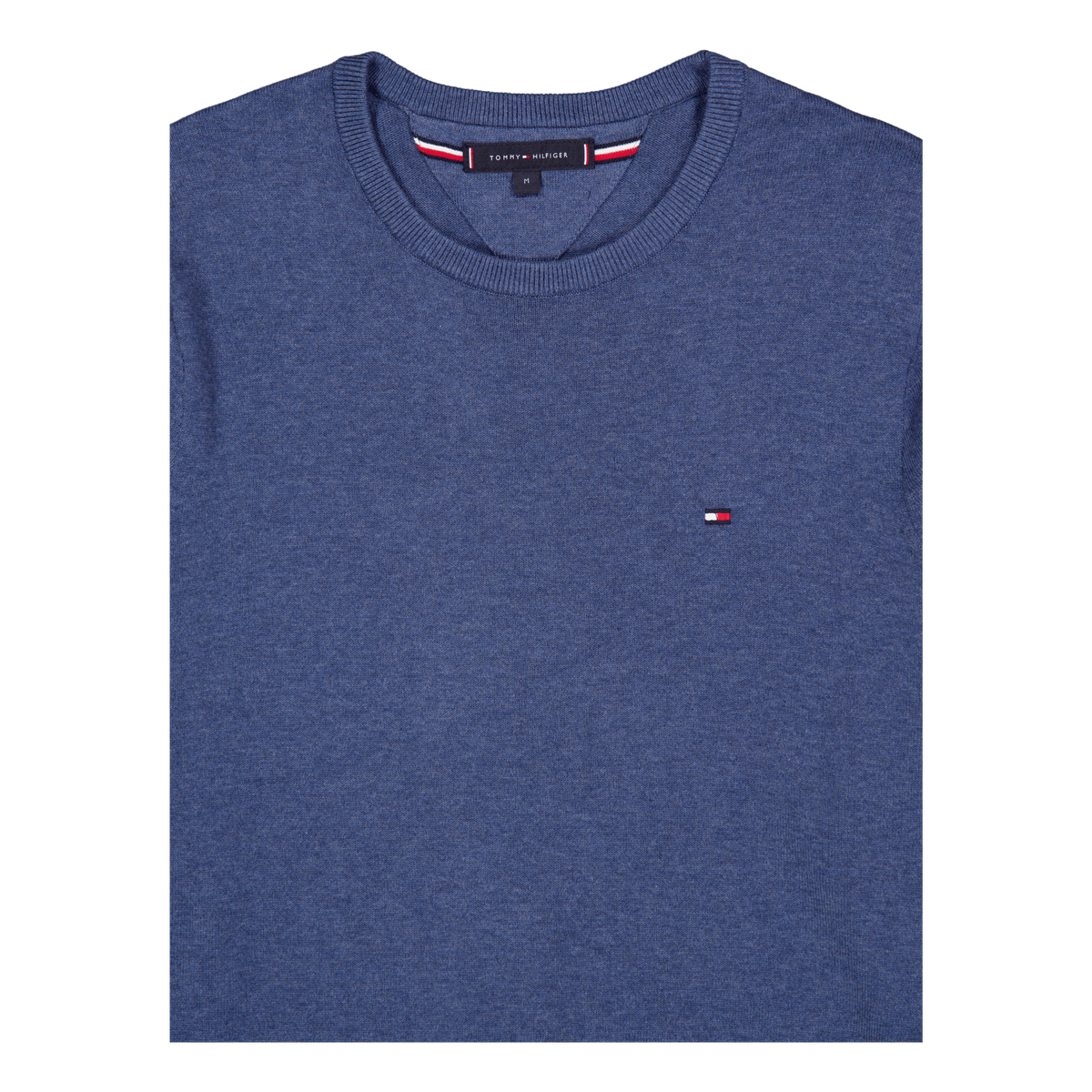 Essential Ssnl Cotton Crew Nec Blue