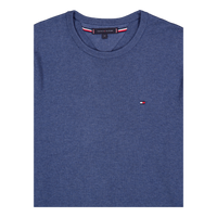 Essential Ssnl Cotton Crew Nec Blue