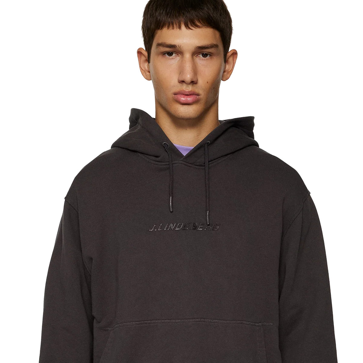 Callan Logo Hoodie Washed Black