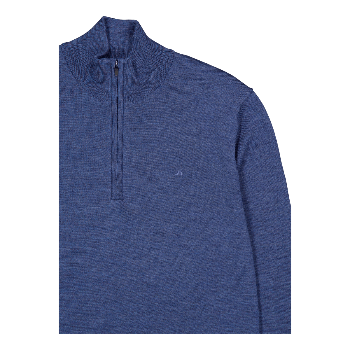 Kiyan Merino Quarter Zip Key Largo Melange