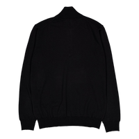 Kiyan Merino Quarter Zip Black