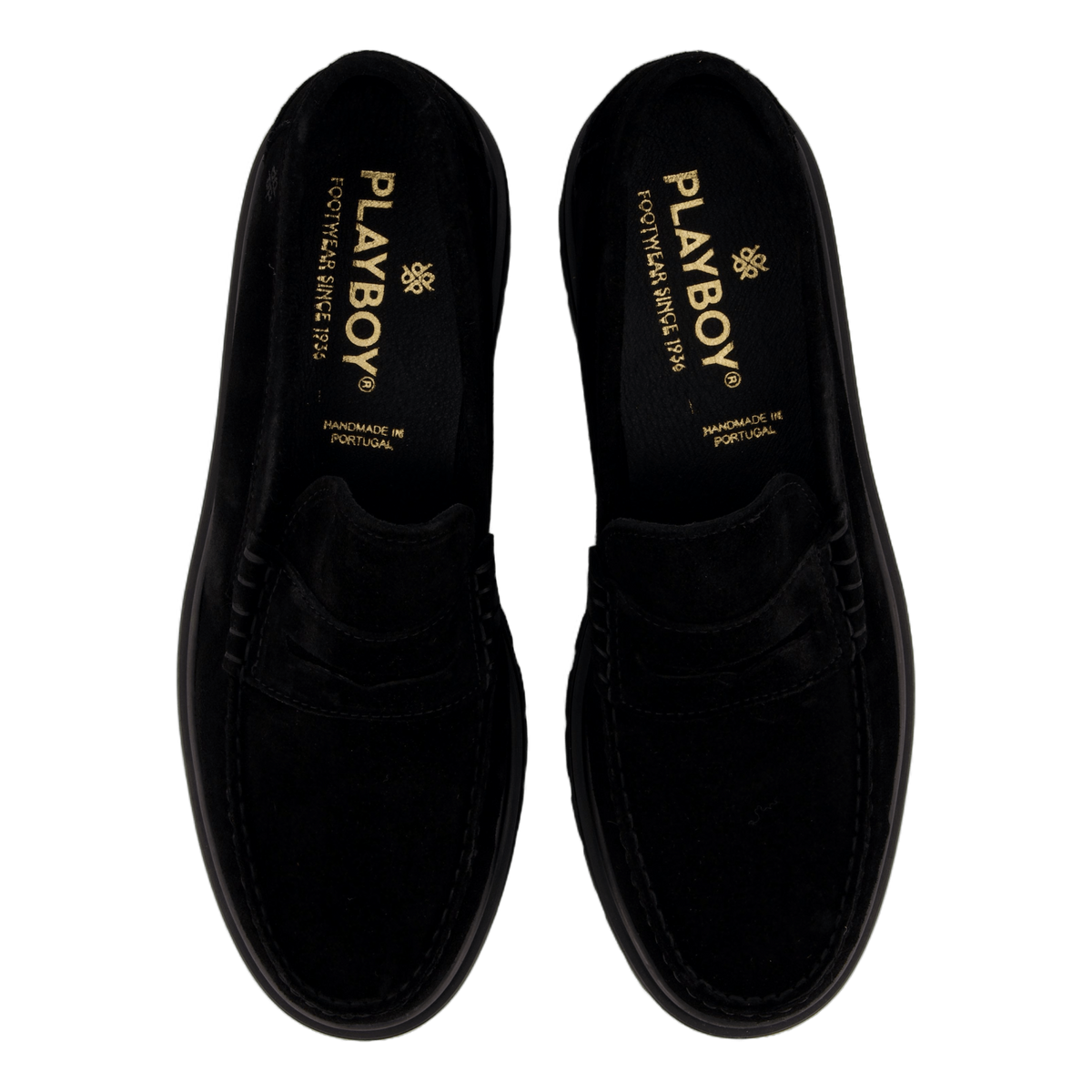 Austin Black Suede