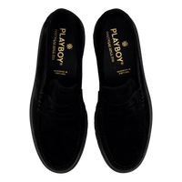 Austin Black Suede